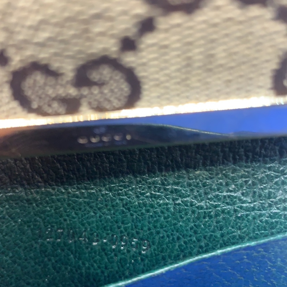 Gucci Vintage Green and Brown key holder‎ wallet - Picture 9 of 9